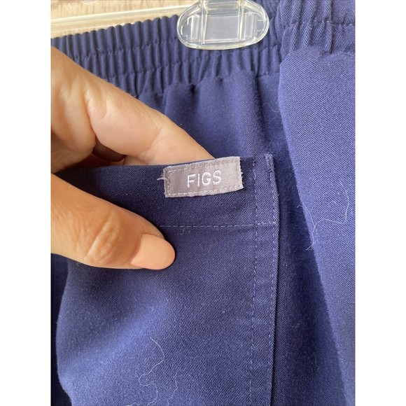 Figs Women's Technical Collection Scrubs Pants Dark Blue Size M - Picture 7 of 13